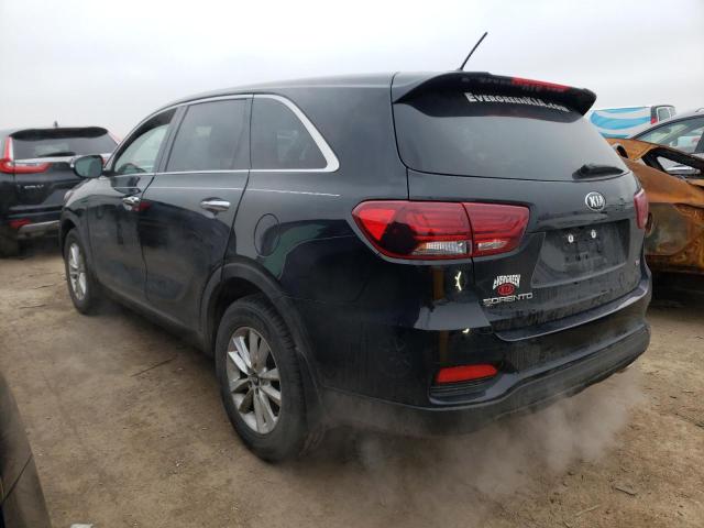 5XYPG4A30KG582348 - 2019 KIA SORENTO L BLACK photo 2