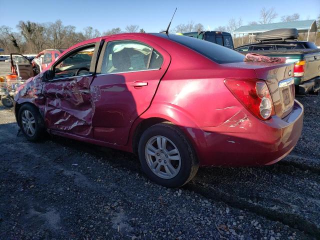 1G1JC5SG9E4130158 - 2014 CHEVROLET SONIC LT BROWN photo 2