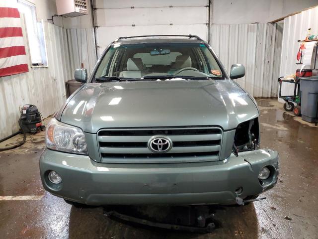 JTEEP21A350089845 - 2005 TOYOTA HIGHLANDER LIMITED TURQUOISE photo 5