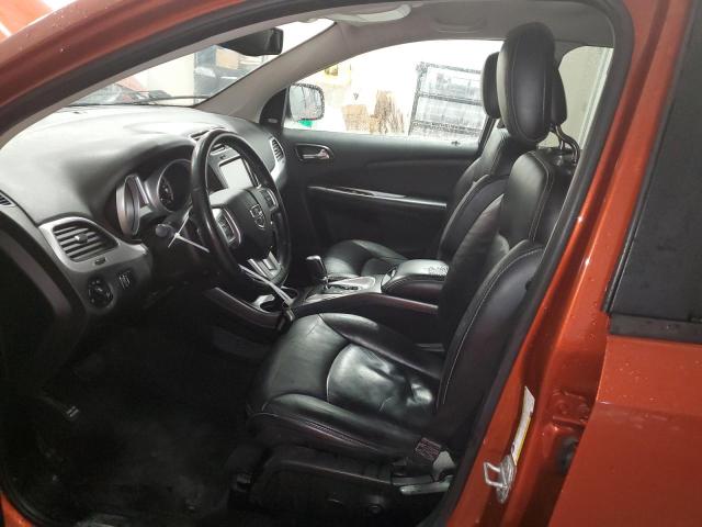 3C4PDDDG1DT680730 - 2013 DODGE JOURNEY CREW ORANGE photo 7