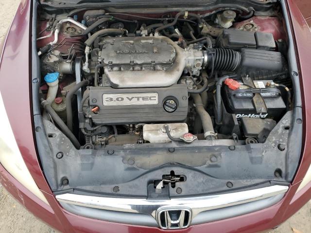 1HGCM66376A058620 - 2006 HONDA ACCORD LX MAROON photo 11