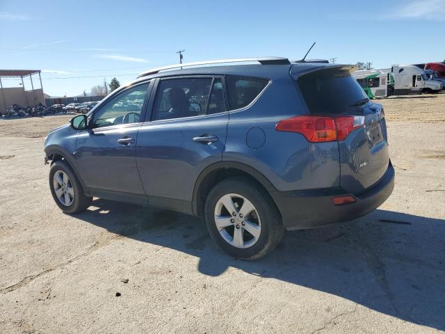 JTMWFREV8ED040263 - 2014 TOYOTA RAV4 XLE GRAY photo 2