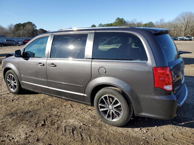 2C4RDGCG0HR719635 - 2017 DODGE GRAND CARA SXT CHARCOAL photo 2