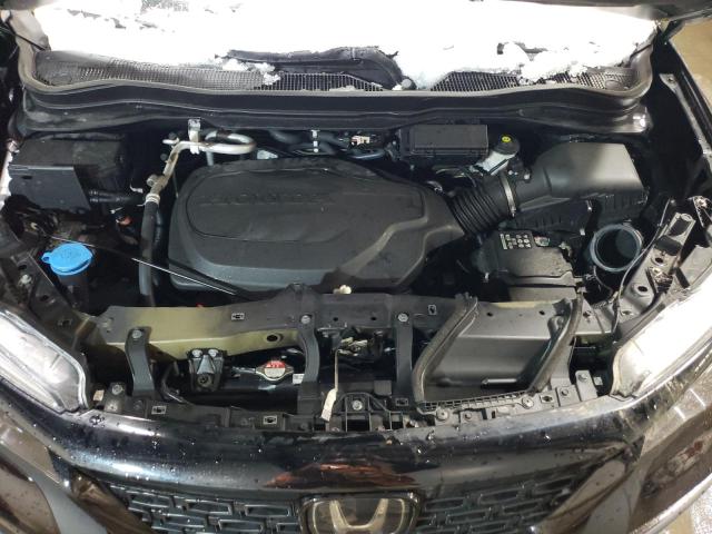 5FNYF8H51MB004856 - 2021 HONDA PASSPORT EXL BLACK photo 11