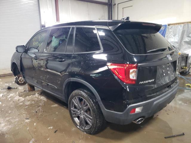 5FNYF8H51MB004856 - 2021 HONDA PASSPORT EXL BLACK photo 2