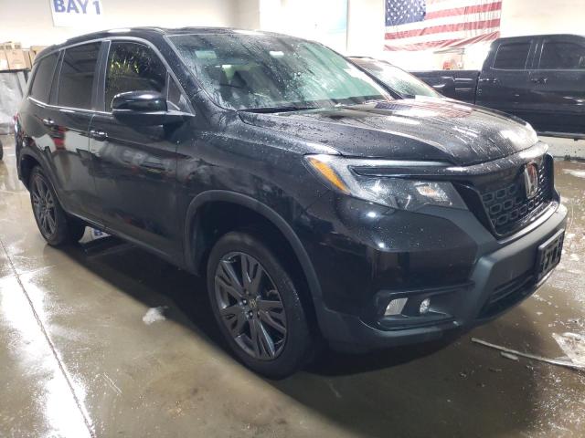 5FNYF8H51MB004856 - 2021 HONDA PASSPORT EXL BLACK photo 4