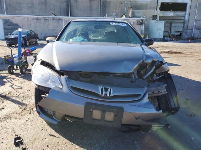 2HGES16654H548208 - 2004 HONDA CIVIC LX SILVER photo 5