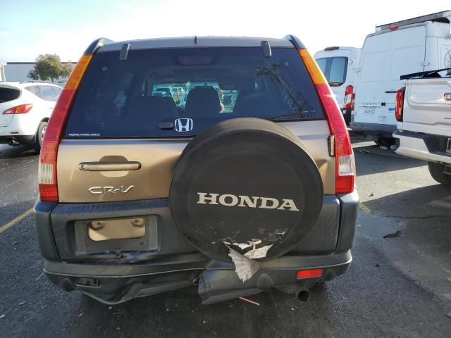 JHLRD78803C019961 - 2003 HONDA CR-V EX GOLD photo 6