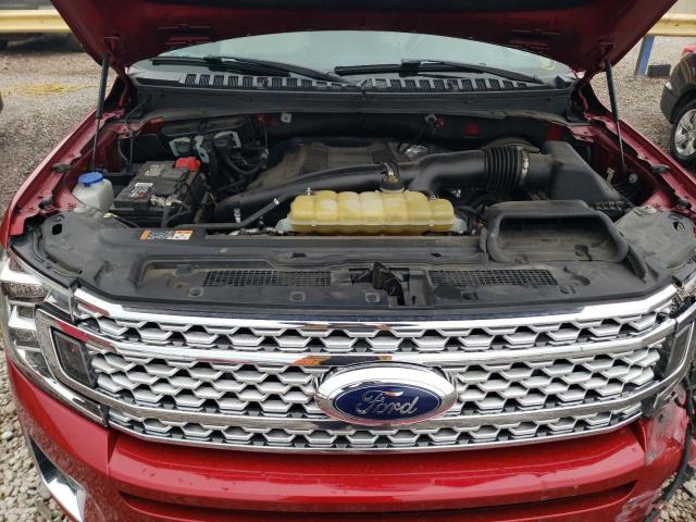 1FMJK1LT5LEA05109 - 2020 FORD EXPEDITION MAX PLATINUM RED photo 12