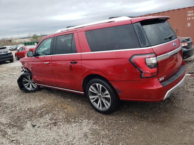1FMJK1LT5LEA05109 - 2020 FORD EXPEDITION MAX PLATINUM RED photo 2