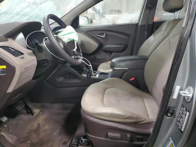 KM8JTCAF0FU086603 - 2015 HYUNDAI TUCSON GLS GRAY photo 7