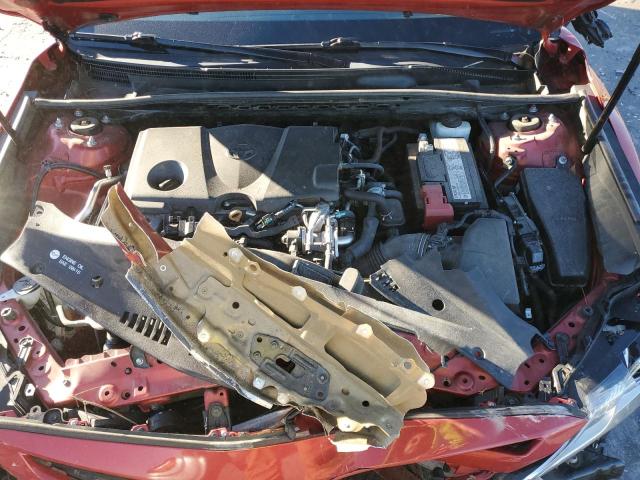 4T1B11HK7KU297163 - 2019 TOYOTA CAMRY L RED photo 11