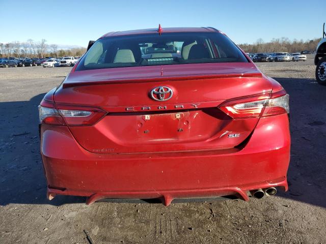 4T1B11HK7KU297163 - 2019 TOYOTA CAMRY L RED photo 6