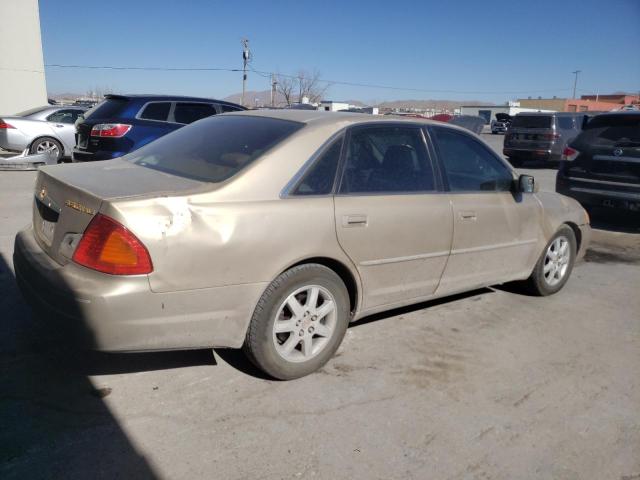 4T1BF28B12U228864 - 2002 TOYOTA AVALON XL GOLD photo 3