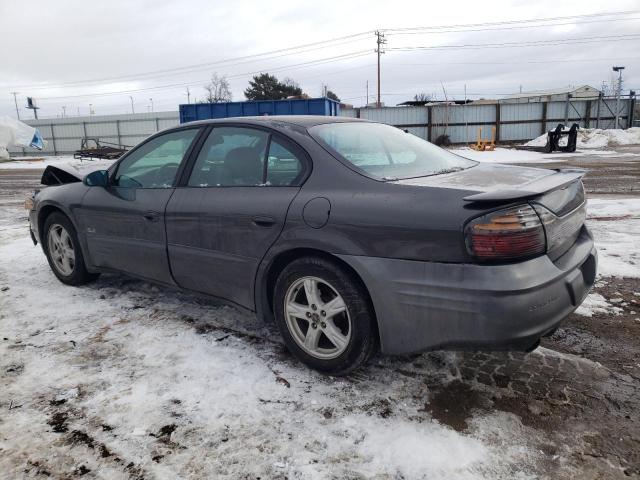 1G2HY52K634160523 - 2003 PONTIAC BONNEVILLE SLE CHARCOAL photo 2