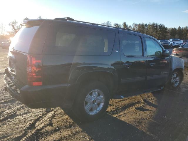 1GNSKJE75DR350098 - 2013 CHEVROLET SUBURBAN K1500 LT BLACK photo 3