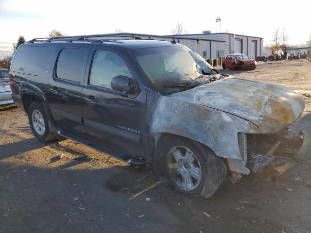 1GNSKJE75DR350098 - 2013 CHEVROLET SUBURBAN K1500 LT BLACK photo 4