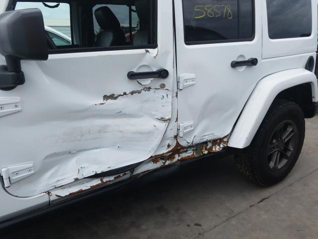 1C4BJWEG6GL245604 - 2016 JEEP WRANGLER UNLIMITED SAHARA  ფოტო 9