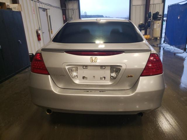 1HGCM66896A003274 - 2006 HONDA ACCORD EX SILVER photo 6