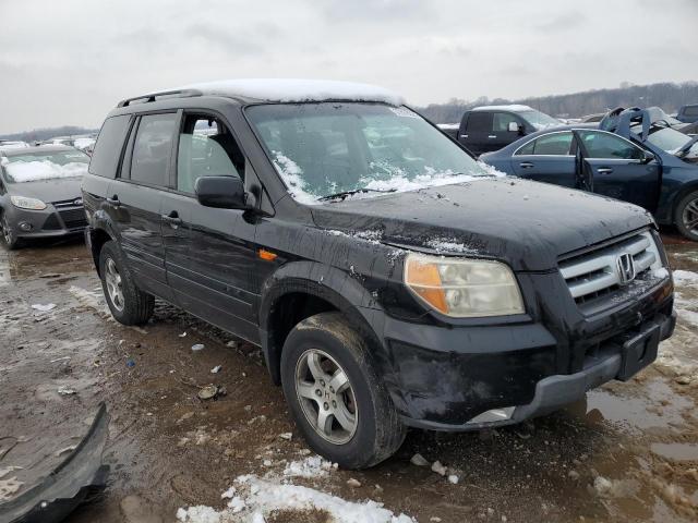 5FNYF18498B022168 - 2008 HONDA PILOT EX BLACK photo 4