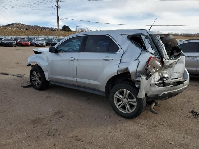 2CNFLCEW9A6241611 - 2010 CHEVROLET EQUINOX LS SILVER photo 2