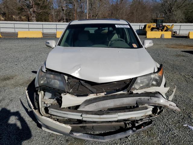 2HNYD28219H518596 - 2009 ACURA MDX WHITE photo 5