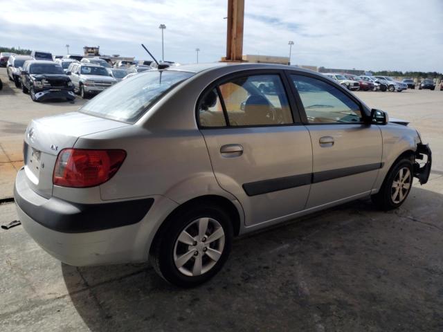 KNADE223696535198 - 2009 KIA RIO BASE GRAY photo 3