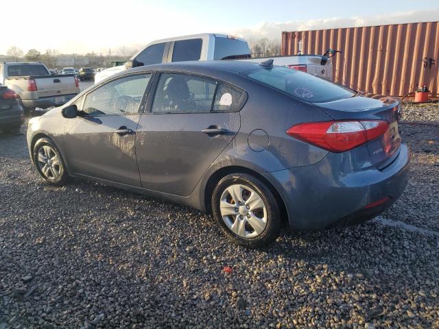 KNAFK4A62G5573488 - 2016 KIA FORTE LX GRAY photo 2