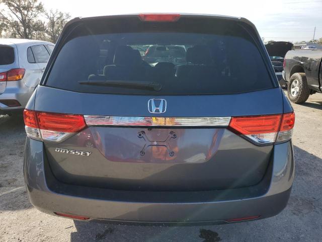 5FNRL5H25FB012043 - 2015 HONDA ODYSSEY LX GRAY photo 6