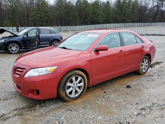 4T4BF3EK7BR216007 - 2011 TOYOTA CAMRY BASE RED photo 1