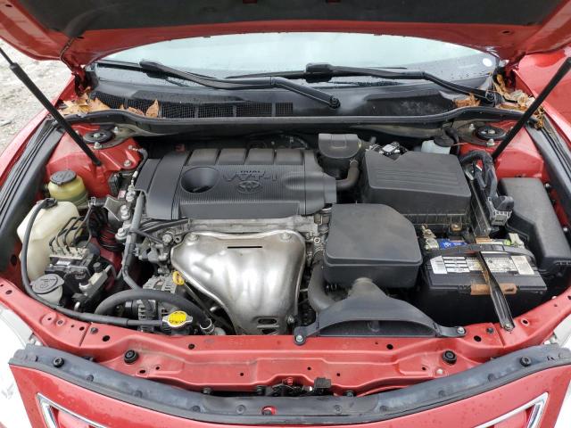 4T4BF3EK7BR216007 - 2011 TOYOTA CAMRY BASE RED photo 11