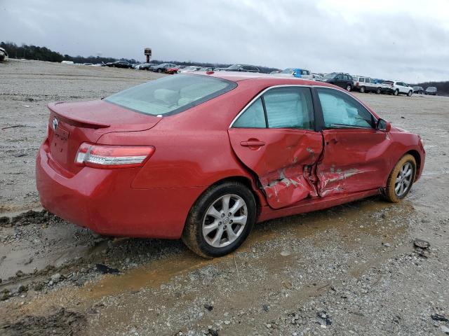 4T4BF3EK7BR216007 - 2011 TOYOTA CAMRY BASE RED photo 3