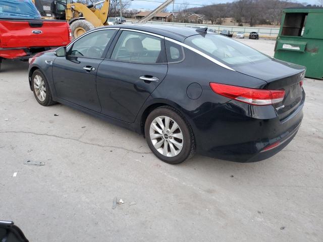 5XXGU4L32GG071144 - 2016 KIA OPTIMA EX BLACK photo 2