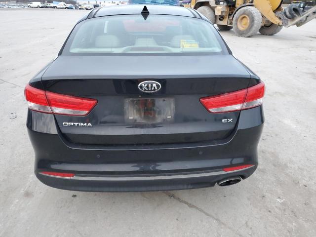 5XXGU4L32GG071144 - 2016 KIA OPTIMA EX BLACK photo 6