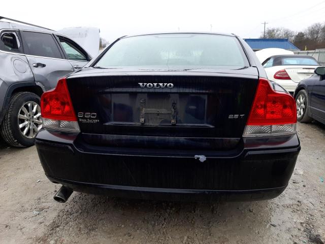 YV1RS592872643787 - 2007 VOLVO S60 2.5T BLACK photo 6