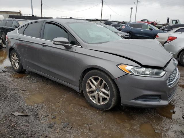 3FA6P0HR1DR109216 - 2013 FORD FUSION SE GRAY photo 4