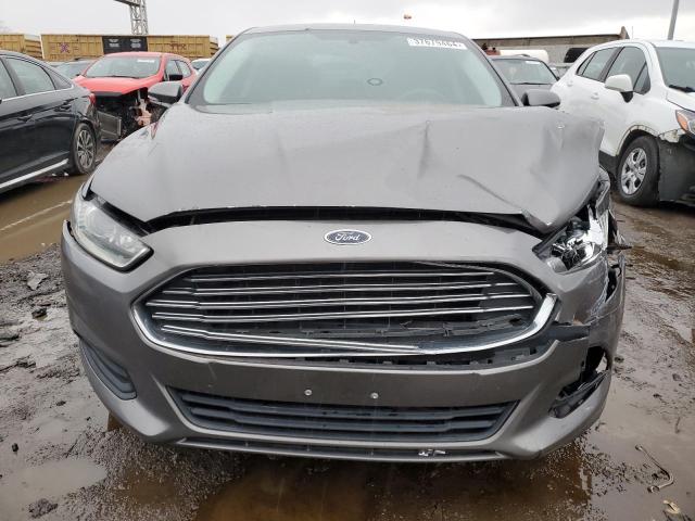 3FA6P0HR1DR109216 - 2013 FORD FUSION SE GRAY photo 5