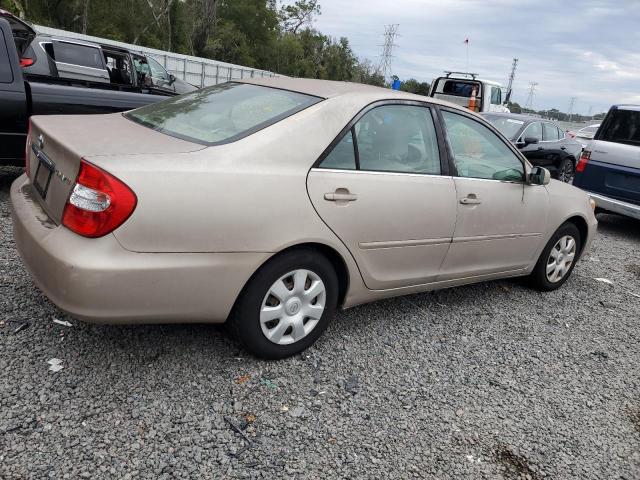 4T1BE32K33U144175 - 2003 TOYOTA CAMRY LE GOLD photo 3