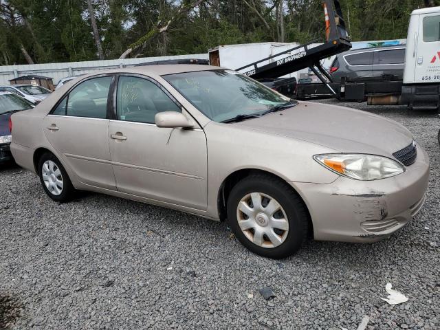 4T1BE32K33U144175 - 2003 TOYOTA CAMRY LE GOLD photo 4