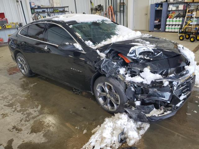 1G1ZD5ST4NF102446 - 2022 CHEVROLET MALIBU LT BLACK photo 4