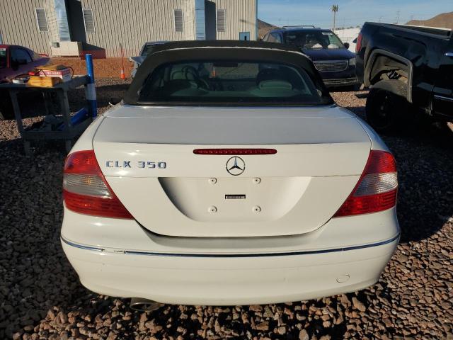 WDBTK56F68F252312 - 2008 MERCEDES-BENZ CLK 350 WHITE photo 6