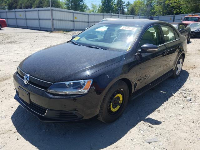 3VW637AJ0DM260092 - 2013 VOLKSWAGEN JETTA HYBRID  photo 2