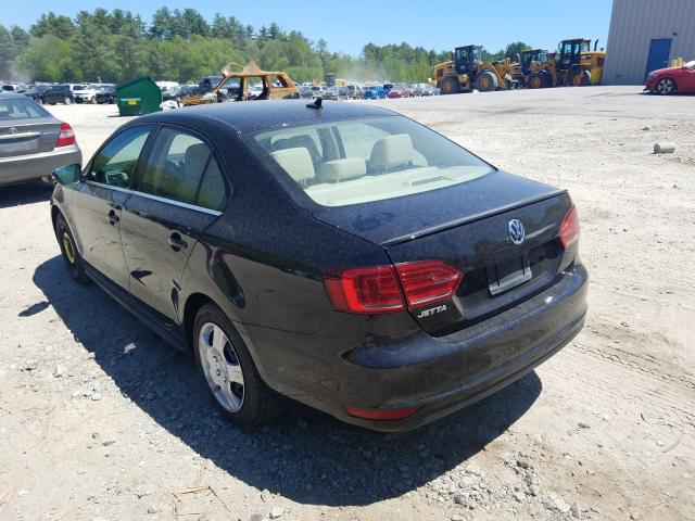 3VW637AJ0DM260092 - 2013 VOLKSWAGEN JETTA HYBRID  photo 3