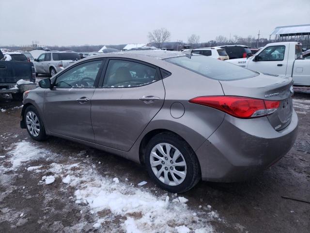 5NPDH4AE1DH221367 - 2013 HYUNDAI ELANTRA GLS TAN photo 2