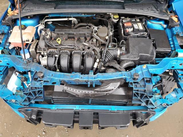 1FADP3K29EL427251 - 2014 FORD FOCUS SE BLUE photo 11