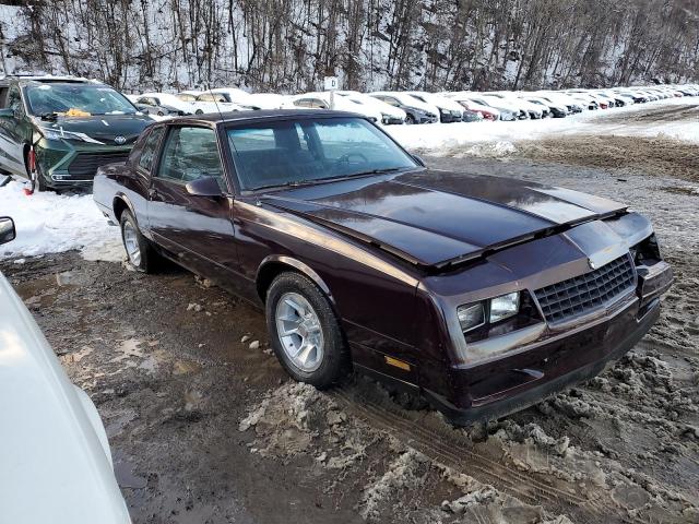 1G1GZ37G3GR206145 - 1986 CHEVROLET MONTE CARL BURGUNDY photo 4