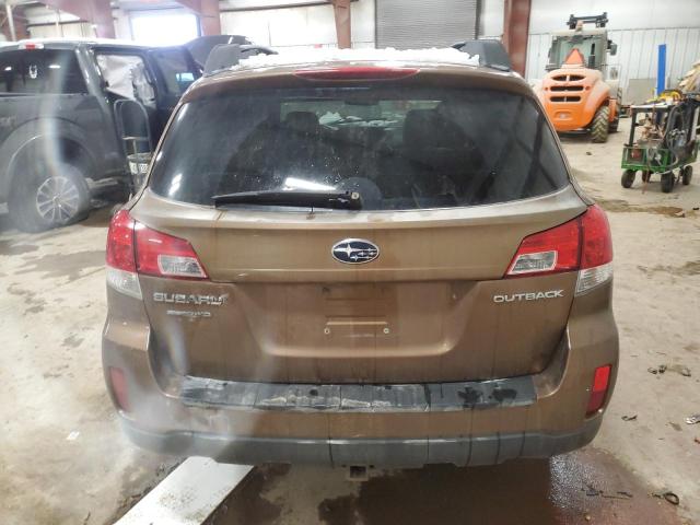 4S4BRCCC6C3258494 - 2012 SUBARU OUTBACK 2.5I PREMIUM BROWN photo 6