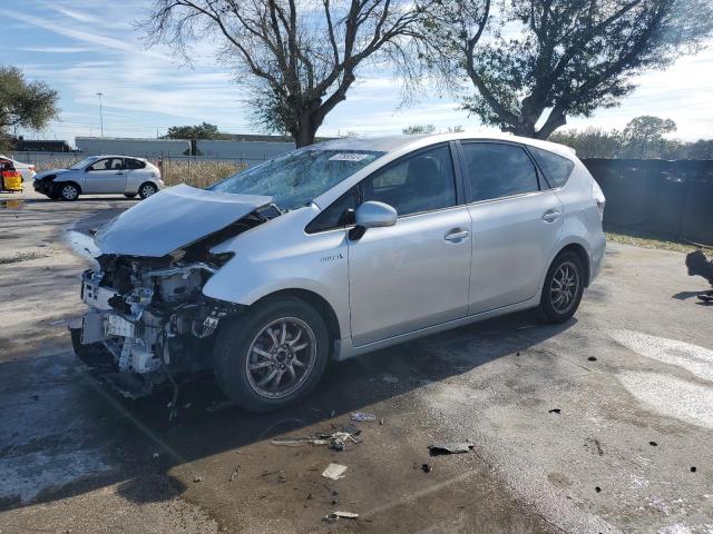 JTDZN3EU9C3044460 - 2012 TOYOTA PRIUS V SILVER photo 1