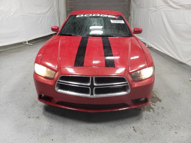 2C3CDXHG0CH299747 - 2012 DODGE CHARGER SXT RED photo 5