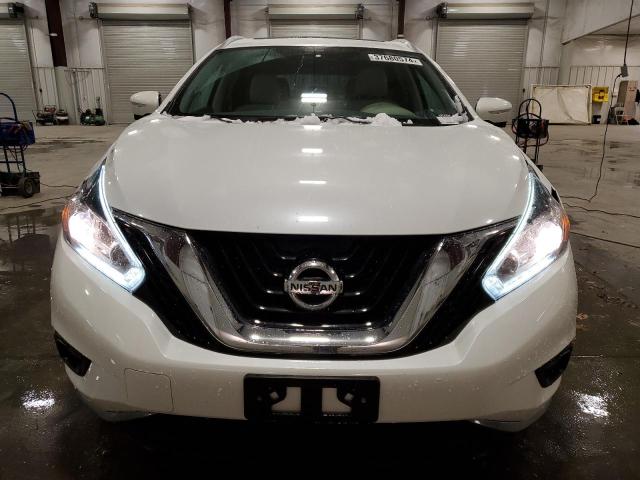 5N1AZ2MH4FN245039 - 2015 NISSAN MURANO S WHITE photo 5